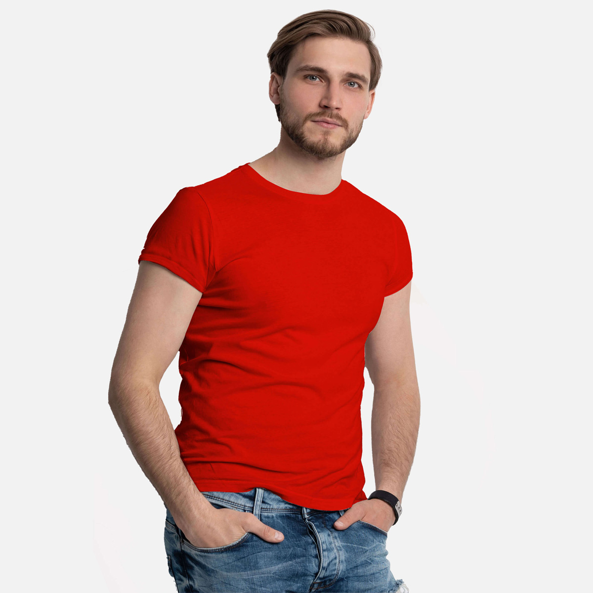 MOODANA-POLO-BASICO-ROJO