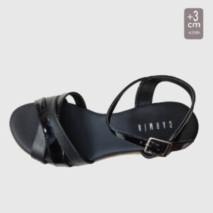 Sandalia Astrid Negro T36 - Imagen 3
