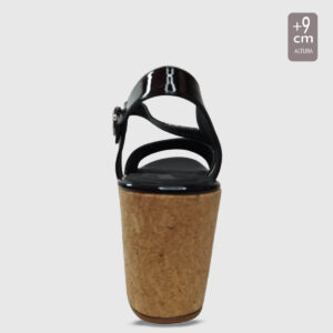 Sandalia Vera Negro T38 - Imagen 3