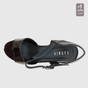 Sandalia Vera Negro T38 - Imagen 6
